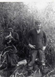 The author (right) with Hays. Photo courtesy Geo. Baranski.